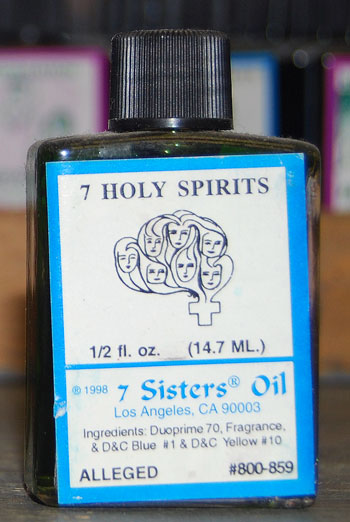 7 Holy Spirits Oil 1/2 ounce