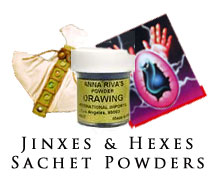 spiritual Jinx and Hex sachet powders