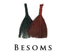 Wiccan besom broom