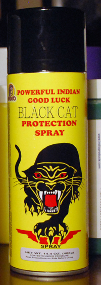 Black Cat Protection Spiritual Spray