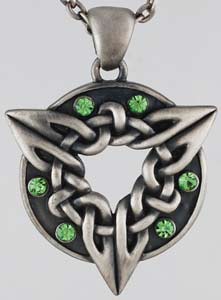 Celtic Knot & Ring Necklace