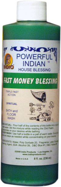 Fast Money Blessing Bath Soap/Floor Wash