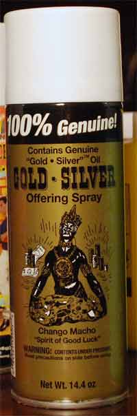 Gold and Silver Spiritual Spray