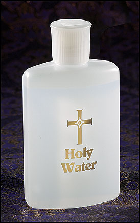 Holy Water Bottle (Wide with Holy Water)