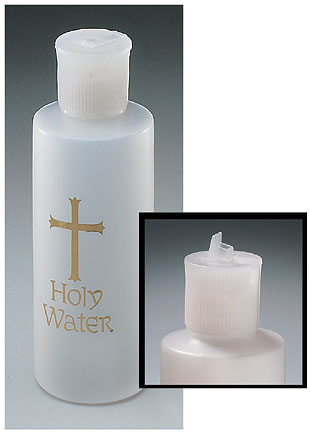 Holy Water Bottle (Tall/with Holy Water)