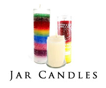 spiritual jar candles
