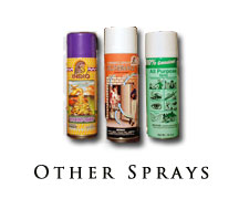 other spirituap sprays and aerosols